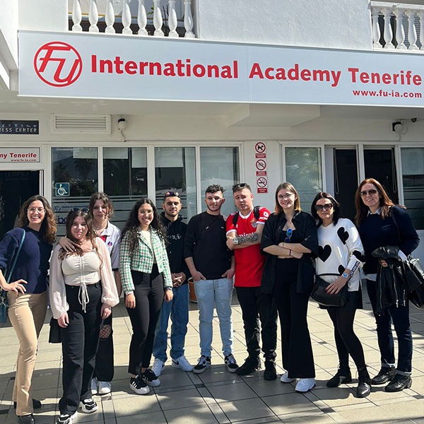 Alunos e professores da Epralima em Tenerife no âmbitos dos estágios Internacionais erasmus plus