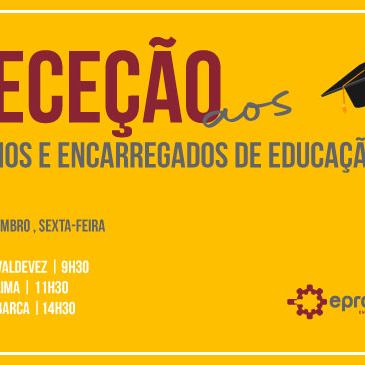 receção aos novos alunos da epralima