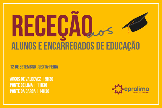 receção aos novos alunos da epralima