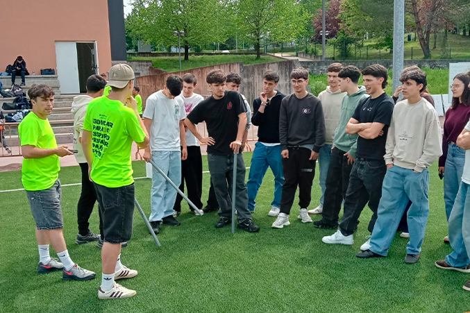 alunos de desporto da epralima nos open days da ESDL do IPVC