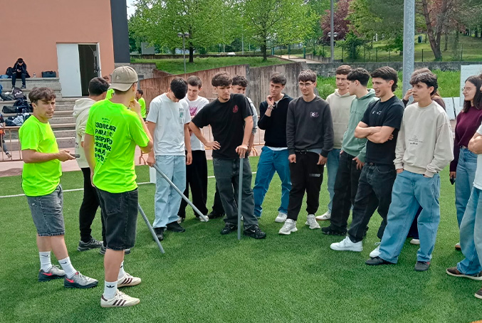 alunos de desporto da epralima nos open days da ESDL do IPVC