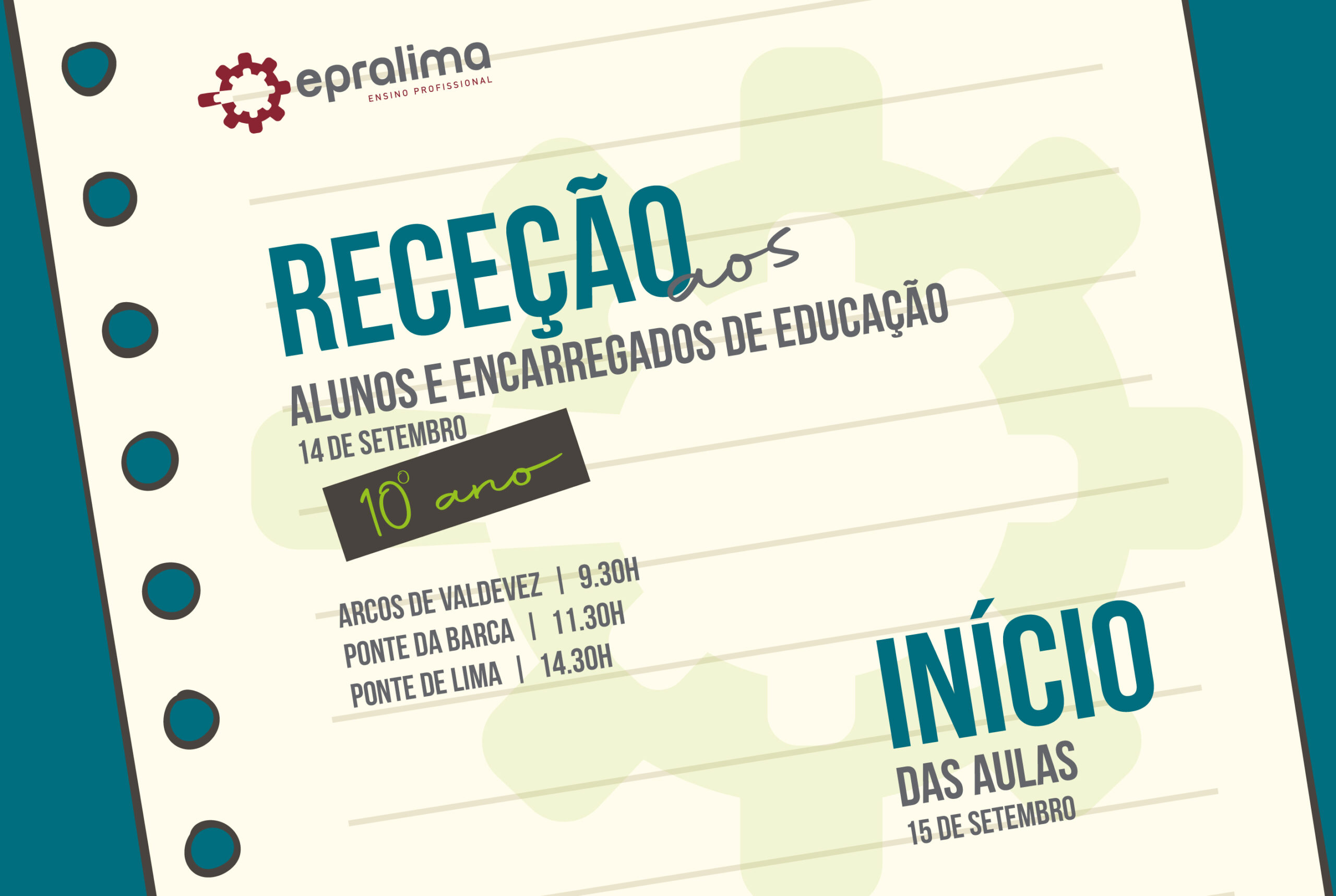 receção aos alunos epralima 2026.2027