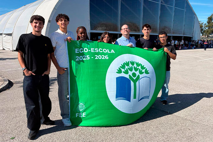 Bandeira eco-escolas epralima