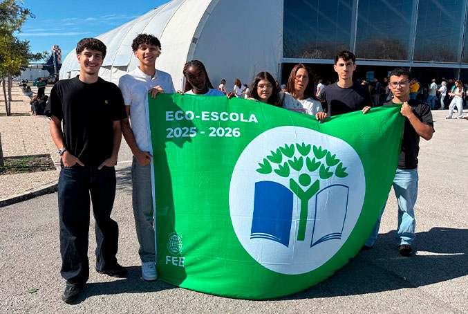 Bandeira eco-escolas epralima