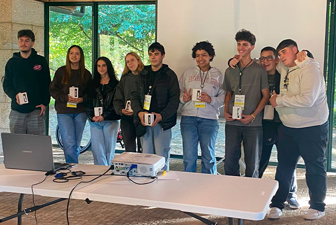 alunos da epralima premiados no bootcamp edp